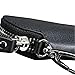 Contacts Mens Genuine Leather Car Key Holder Zipper Case Wallet Keychain Coffee