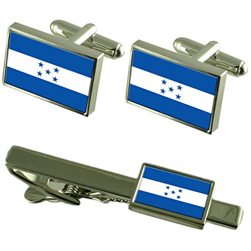 Gemelos Honduras y pisacorbatas para eventos oficiales y trajes formales