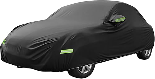 X AUTOHAUX Funda impermeable para automóvil Volkswagen Beetle Bug-Sedan de 2 puertas 1960-1980 para todo tipo de clima, con cremallera de puerta,