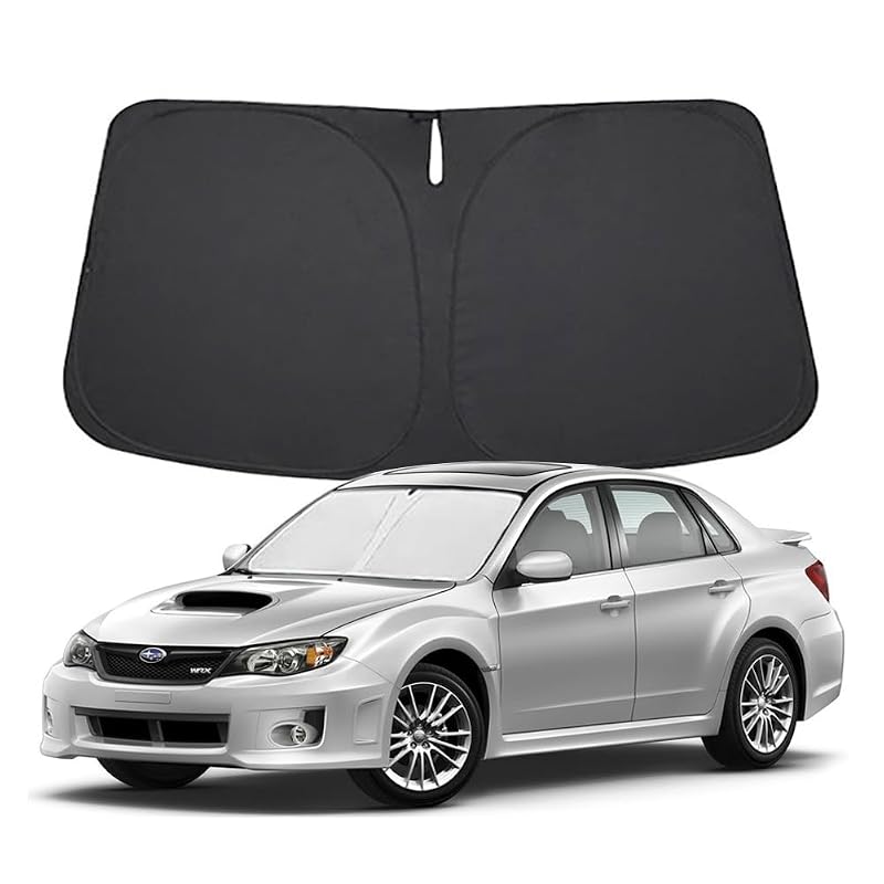 Protetor solar dobrável para para-brisa Subaru Impreza WRX e WRX STI 2008–2015 Lezcoan