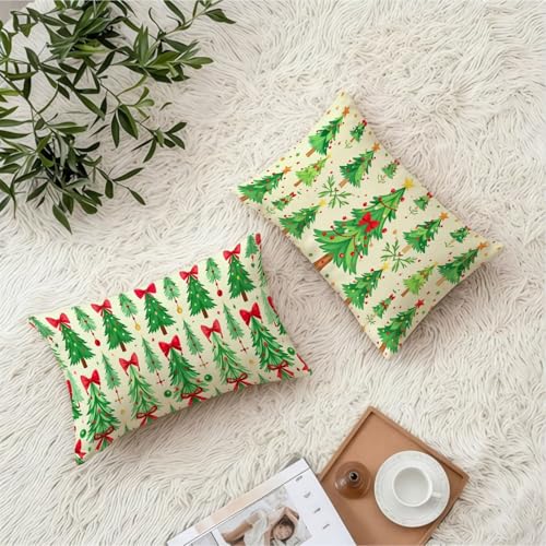 Housse coussin 40x70cm lin de qualité supérieure imperméable avec zip invisible - 4