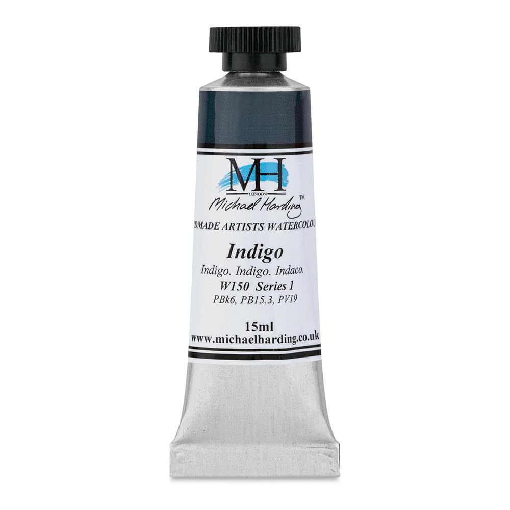 Michael Harding Indigo Professional Watercolors - 15Ml Tubes (Indigo)