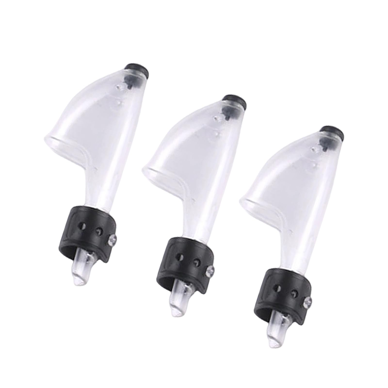 Fahoujs 3pcs Fishing Rod Top Protector Covers Accessory Long Casting Tip Protective Fishing Gear Protective Cover