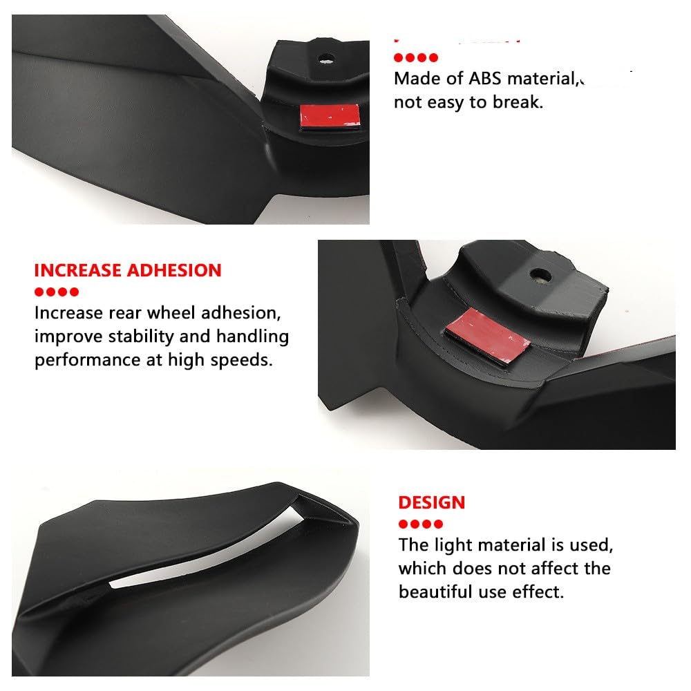 Alette dello spoiler anteriore Per Yamaha MT09 MT-09 SP 2024 2025 Carenatura per motocicletta a carico aerodinamico Parafango ruota anteriore moto Cappuccio del cono del naso a becco aerodinamico