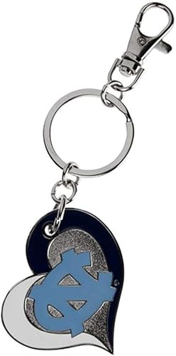 Vista 12 de aminco NCAA unisex-adulto Llavero de Corazón Espiral