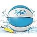 Soulchen 9 Inch Water Basketball Swimming Pool Basketball Inflatable Waterproof Water Ball with Pump Rubber Pool Ball for Teens Adults Indoor Outdoor Summer Lake Game Party Favors