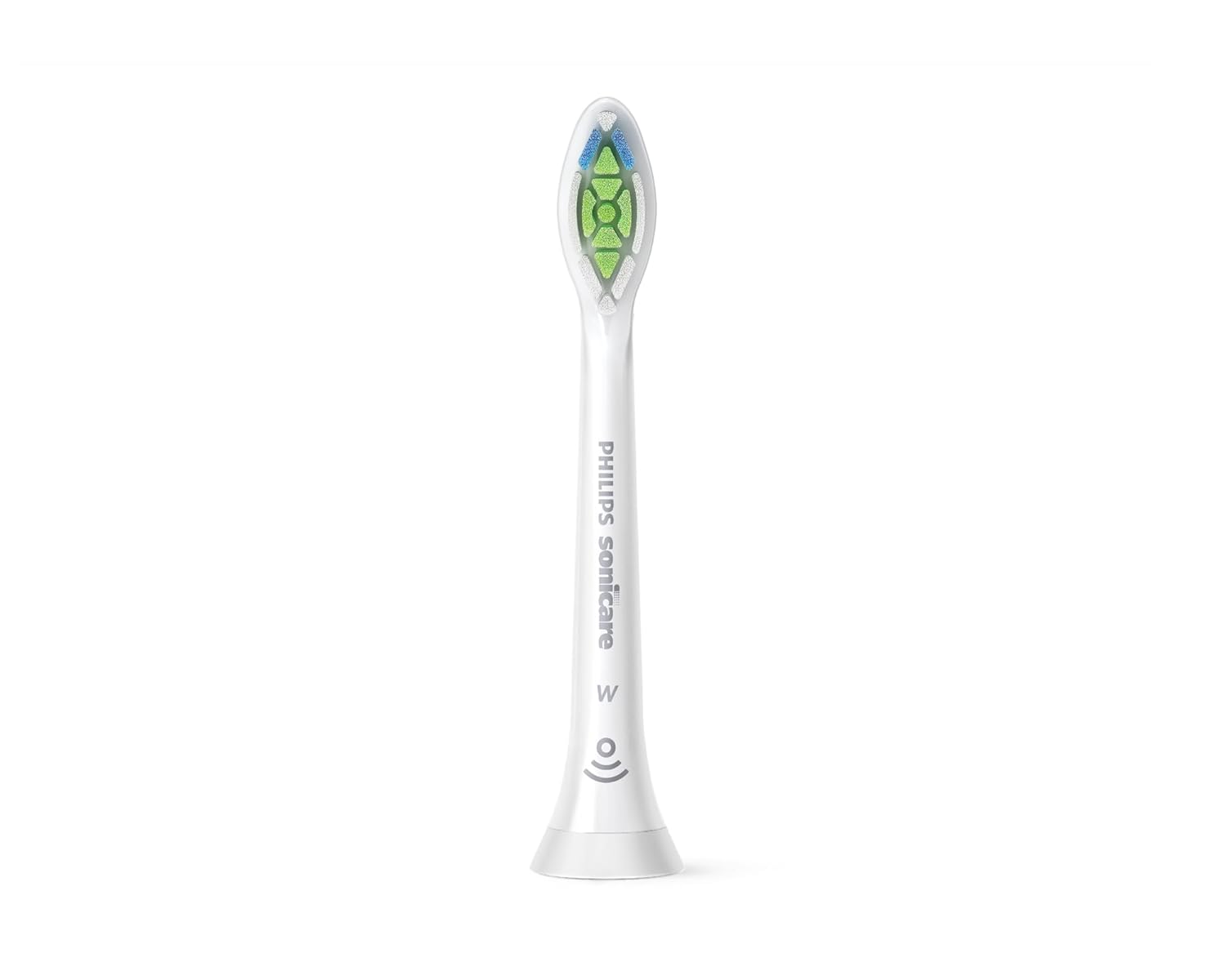 Philips Sonicare Original W2 Optimal White Standard Bürstenköpfe für Schallzahnbürsten – 8er-Pack, in Weiß (Modell HX6068/12)