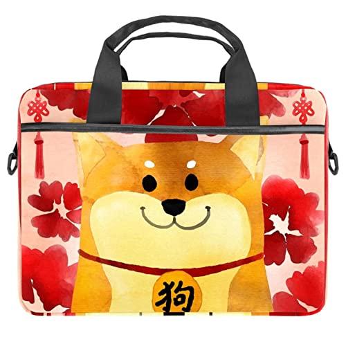 Protector portátil contra golpes de 13.3 pulgadas estilo maletín Shiba Inu