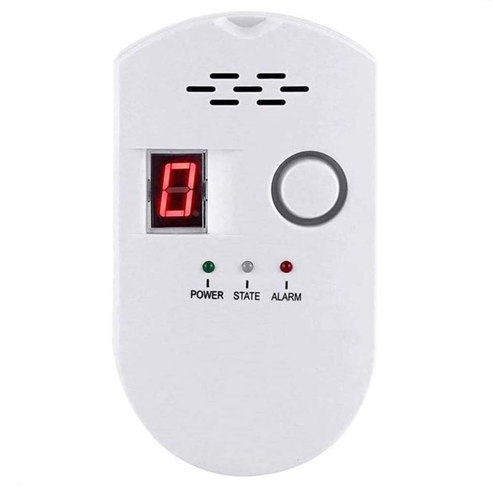 Natural Gas Detector, Propane Detectors for Home,Natural Gas Propane Leak Alarm for Home Kitchen, High Sensitivity Natural Gas Propane Leak Detection
