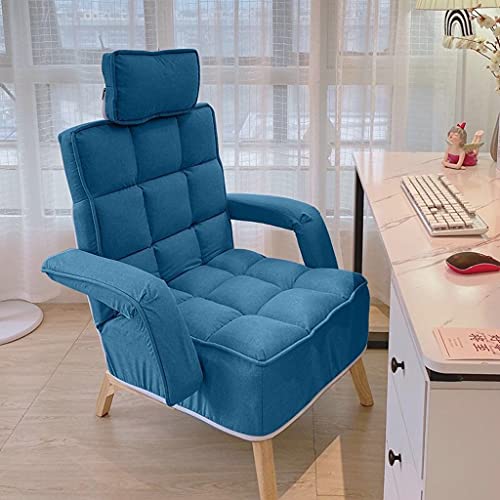 NOALED Tumbona Plegable para el hogar, Dormitorio, Sala de Estar, sofá Perezoso, Chaise Longue, Silla nórdica para Ocio, Almuerzo, balcón, sofá Plegable