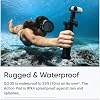 Insta360 GO 3S (Black) 64GB Tiny Mighty 4K Action Vlogging Camera, Portable, Mount Anywhere, Waterproof, Stabilization, Hands-Free POV, + Action Pod and Wearable Accessories + Selfie Stick + Tripod