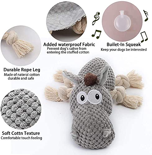 ideal für Tauziehen-Spiele mit mittelgroßen Hunden im Garten. - Detailansicht von Sedioso Tauziehen Hundespielzeug Test ...