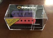 DiMarzio DP100 Super Distortion Bridge/Neck Humbucker Pickup - F-spaced - Black with Black Pole Pieces