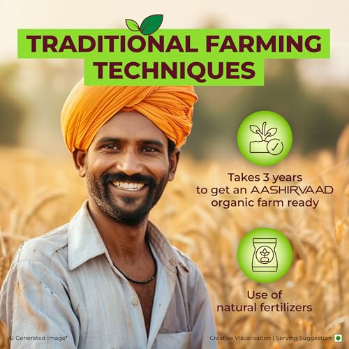 Image of Aashirvaad Organic Chana Dal, 1 Kg, 100% Organic Chana Dal, Rich in Protein