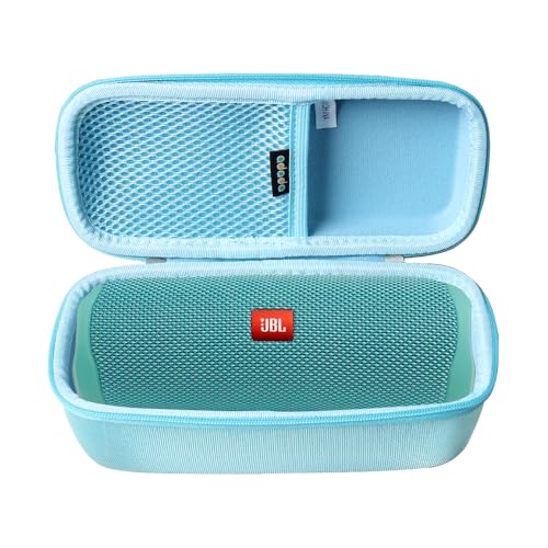 adada Hard Travel Case Fits JBL FLIP 5 / JBL FLIP 6 Waterproof Portable Bluetooth Speaker (Light Blue)