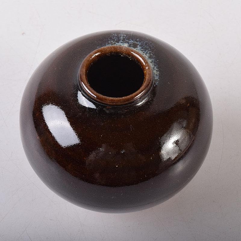 茶道具「京焼」清閑寺窯【杉田 祥平】(造)『国司茄子 茶入』共箱