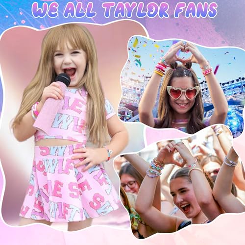 Adjustable Taylor Bracelet Taylor Quotes Merch as Meaningful Gifts for Daughter Sister with Motivational Card, Taylor Jewelry for Music Lovers Taylor Fans Birthday Gift for Women4