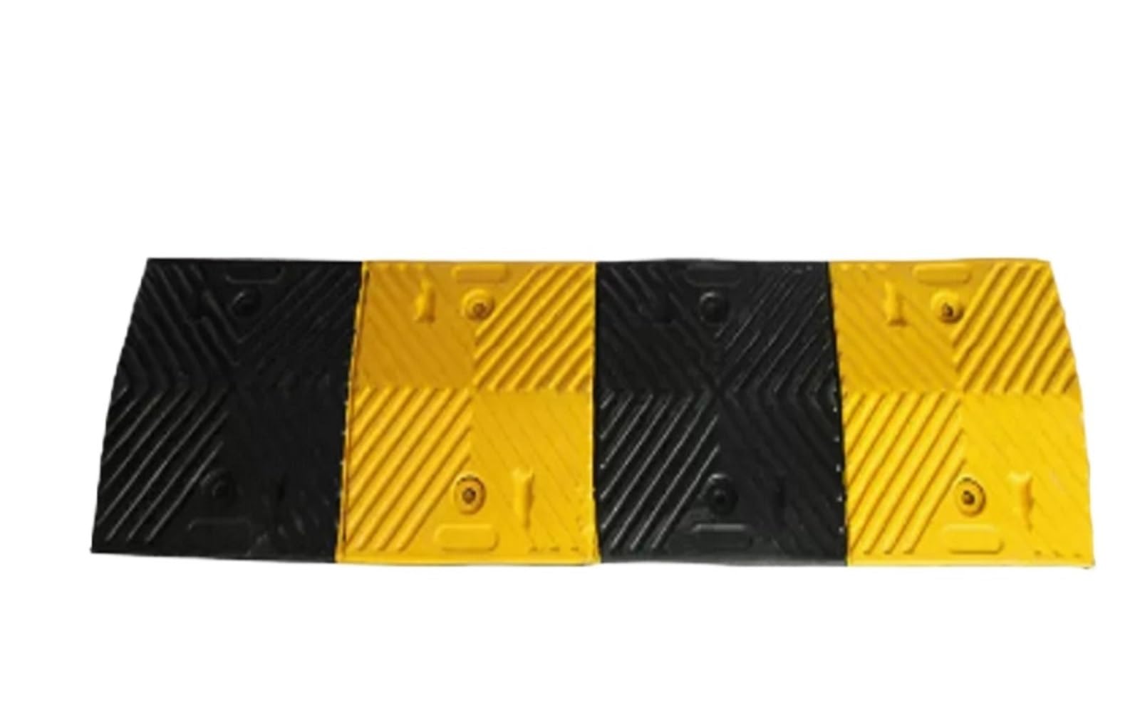 Ground Speed Bumps Rubber Speed Bump Ramp Deceleration Belt, Road Reducer, Cushion Shock Auto Limit Ridge Buffer Zone(Color 6)