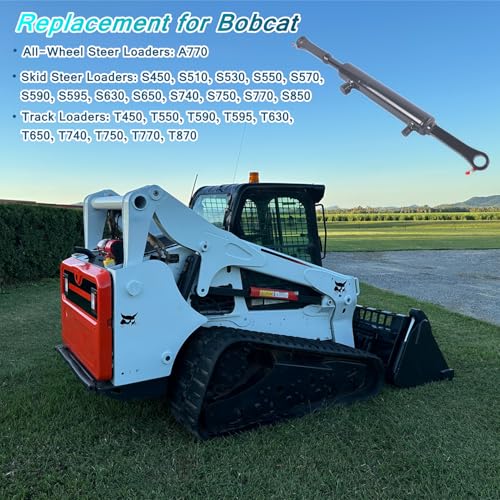 Image of 7365351 Quick Tach Hydraulic Cylinder 7227463 Replacement for Bobcat A770 S450 S510 S530 S550 S570 S590 S595 S630 S650 S740 S750 S770 S850 T450 T550 T590 T595 T630 T650 T740 T750 T770 T870