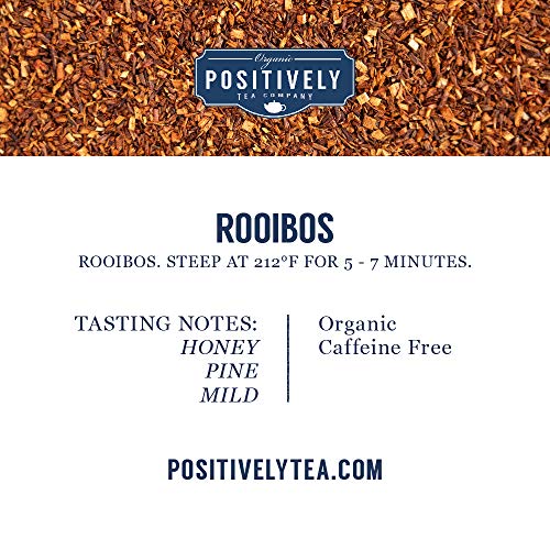 Organic Positively Tea Company, South African Rooibos Tea, Loose Leaf, 16 Ounce #TOP1