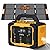 Solar Generator 300W Portable Power Station with 100W Foldable Solar Panel, 294Wh Lithium Battery, 120V/300W AC Outlet, Quiet Generators for Home, RV, Outdoor, Camping and Emergencies Use