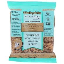 Tinkyada Organic Brown Rice Pasta Elbows Gluten Free -- 3 pack of 12 oz