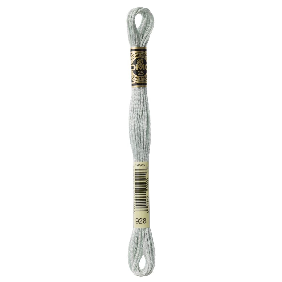 DMC Embroidery Floss Mouline Stranded Cotton Thread for Hand Embroidery and Sewing - Colour No: 928-4 x 8m Skeins โ image 1
