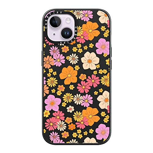Coque iPhone 14 fleurie CASETiFY MagSafe pour un style bohème au quotidien