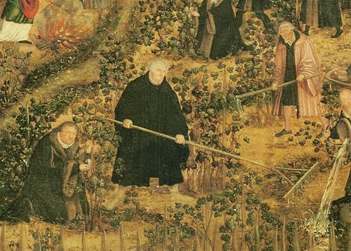 Tableaux en toile Lucas Cranach la Vigne du Seigneur poster vintage 60x90cm