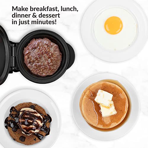 Nostalgia Mymini Personal Electric Griddle, Nonstick Griddle Perfect For Keto & Low-Carb Diets, Eggs, Omelets, Pancakes, Breakfast Sandwiches, Orange #TOP7