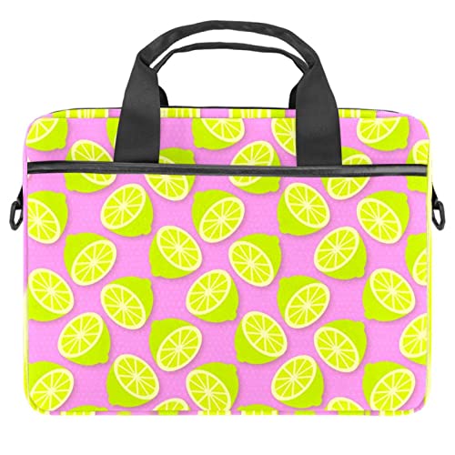 Bolso de mano para portátil de 14.5 pulgadas que evita arañazos con diseño de limón