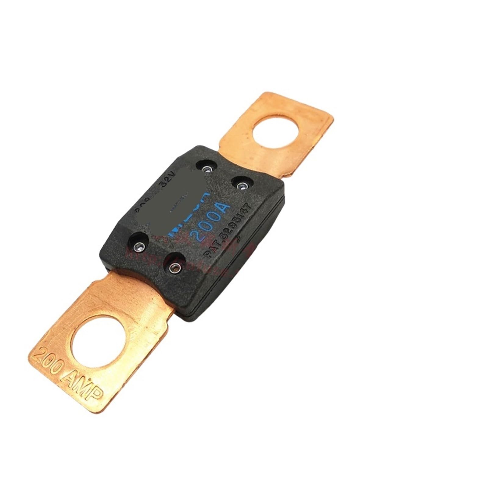 1 Pieza de Seguro de Coche 80/100/125/150/200/250/300/350/400/500A(175A White Copper Sheet)