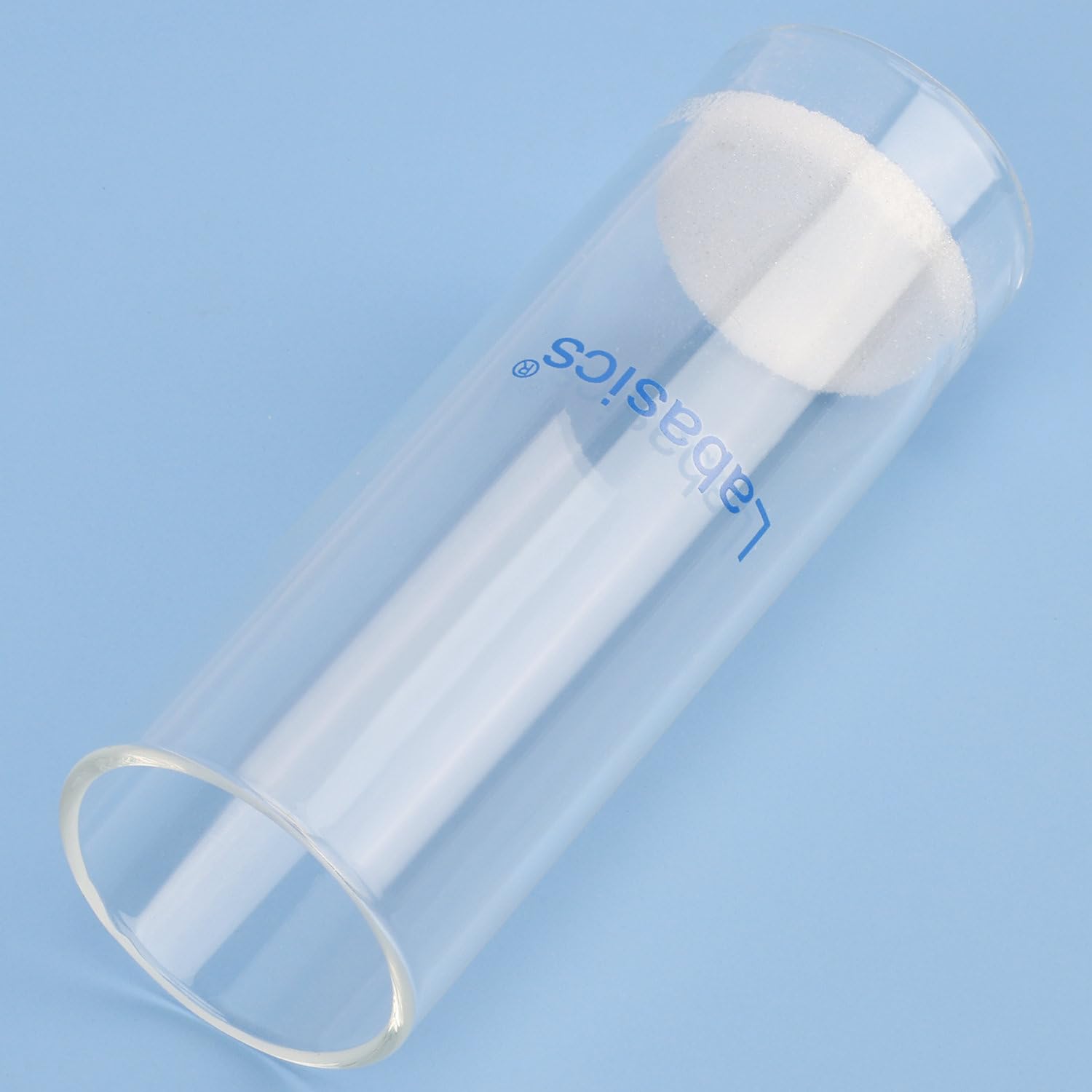 Labasics Thimble d'Extraction en Verre, Thimble en Verre Borosilicaté de Porosité Moyenne pour Appareil d'Extraction Soxhlet en Laboratoire, 30 mm ID 35 mm OD et Hauteur de 100 mm