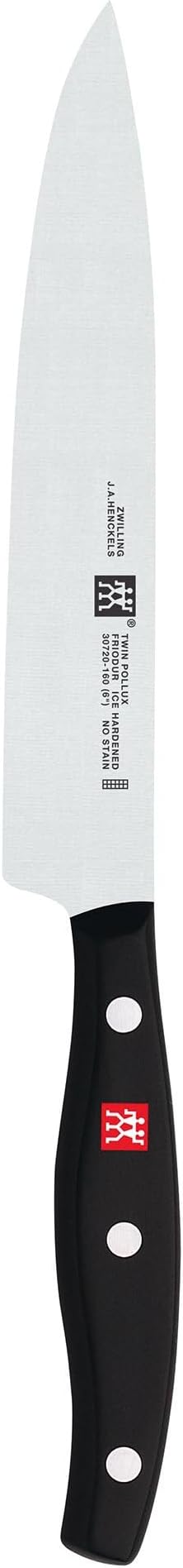 ZWILLING Twin Signature 6-inch Utility Knife, Razor-Sharp, Made in Company-Owned German Factory with Special Formula Steel perfected for almost 300 Years, Dishwasher Safe