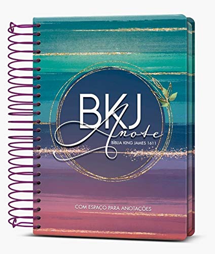Biblia Anote BKJ-Com Espaço Para Antações-Espiral-Colors