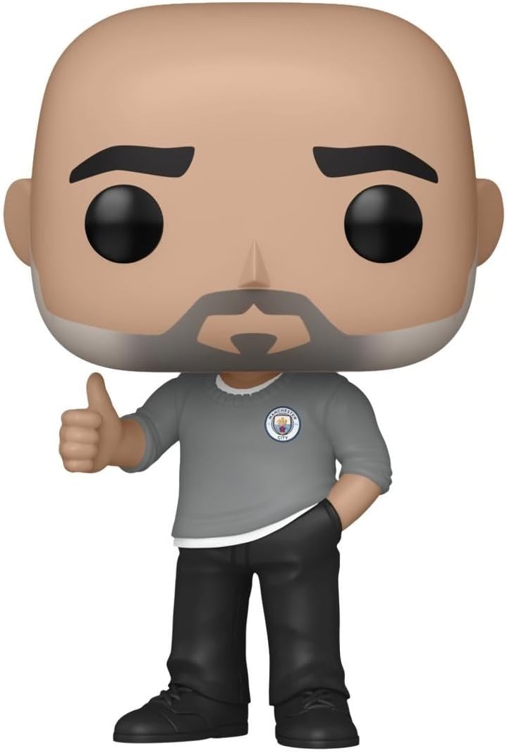 Funko POP! Football: Pep Guardiola - Manchester City FC - Collectable Vinyl Figure - Gift Idea - Official Merchandise - for Kids & Adults - Sports Fans - Model Figure for Collectors