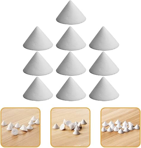 Miniatura 8 de VILLCASE 10 Uds de cerámica para uñas de cerámica horno de cerámica de cerámica almohadilla refractaria horno papel metal soporte cerámica horno