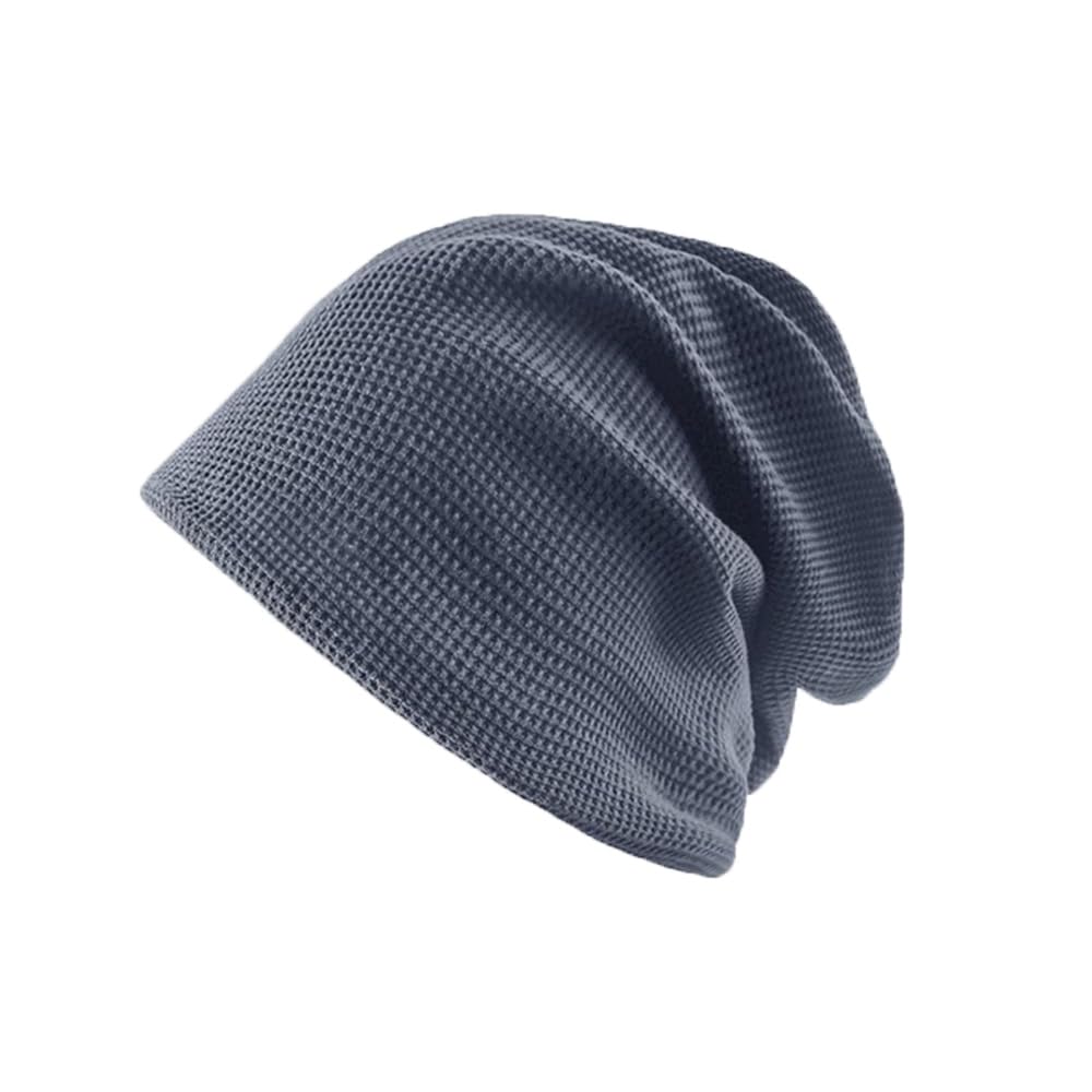 Slouchy Beanie Hat for Women Thin Winter Hats Unisex Essential Slouch Beanie Lightweight Knitted Hat Headwear Breathable Slouch Hat Seasons for Daily Wear Travel