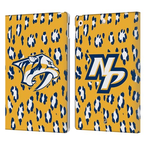 Étui portefeuille iPad 10.2 Nashville Predators NHL cuir rigide
