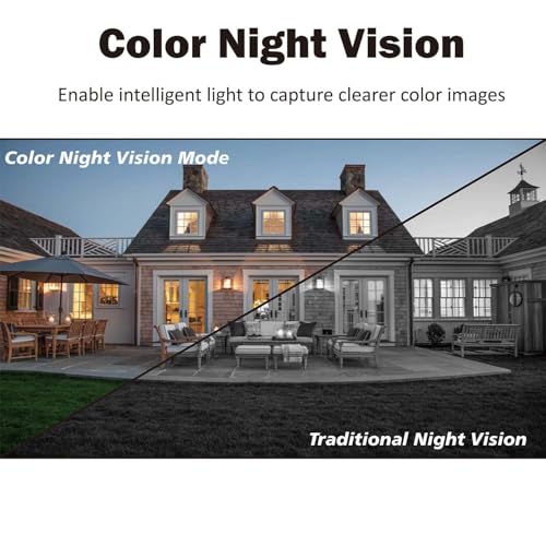 Arlo Essential Spotlight Camera, Wireless Security Camera, Outdoor Camera HD (2nd Gen),1080p Video, Color Night Vision, Direct to WiFi No Hub Needed, Surveillance cam, White