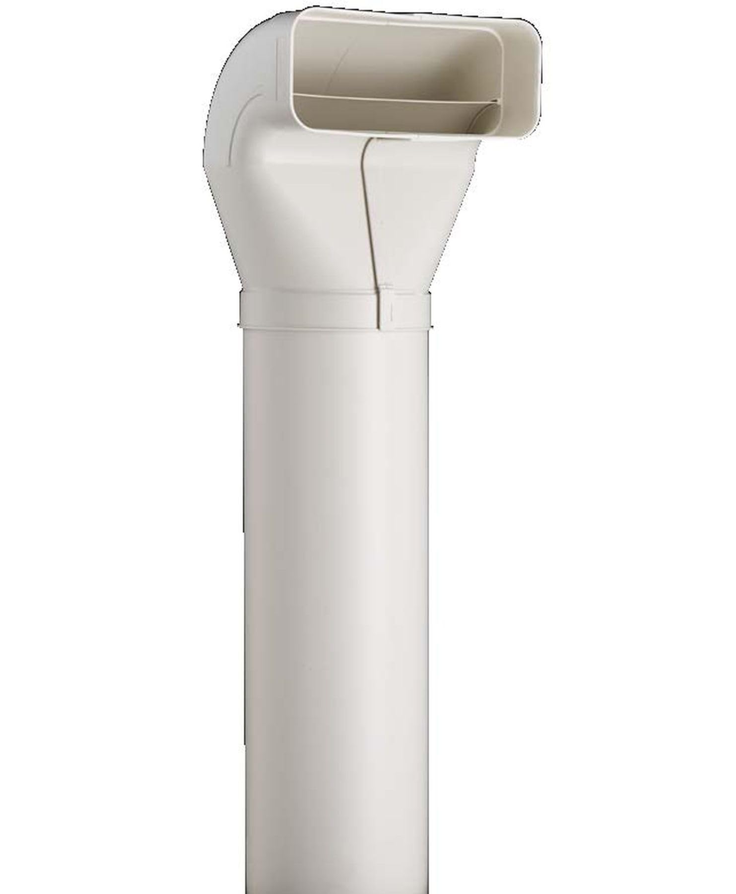 Vogt Flachkanalsystem 150 optimAIRo Umlenkstück Kombi weiß 222 x 89 mm