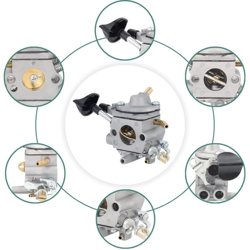 Kit de repotenciación de Combustible de Filtro de Aire de carburador for BR500 BR550 BR600 BR700 Piezas de Herramientas de Limpieza de jardín y hogar