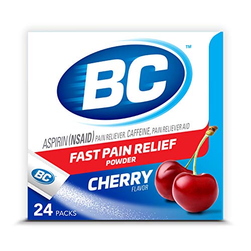 BC Powder Cherry Pain Reliever, 24 Powder Sticks