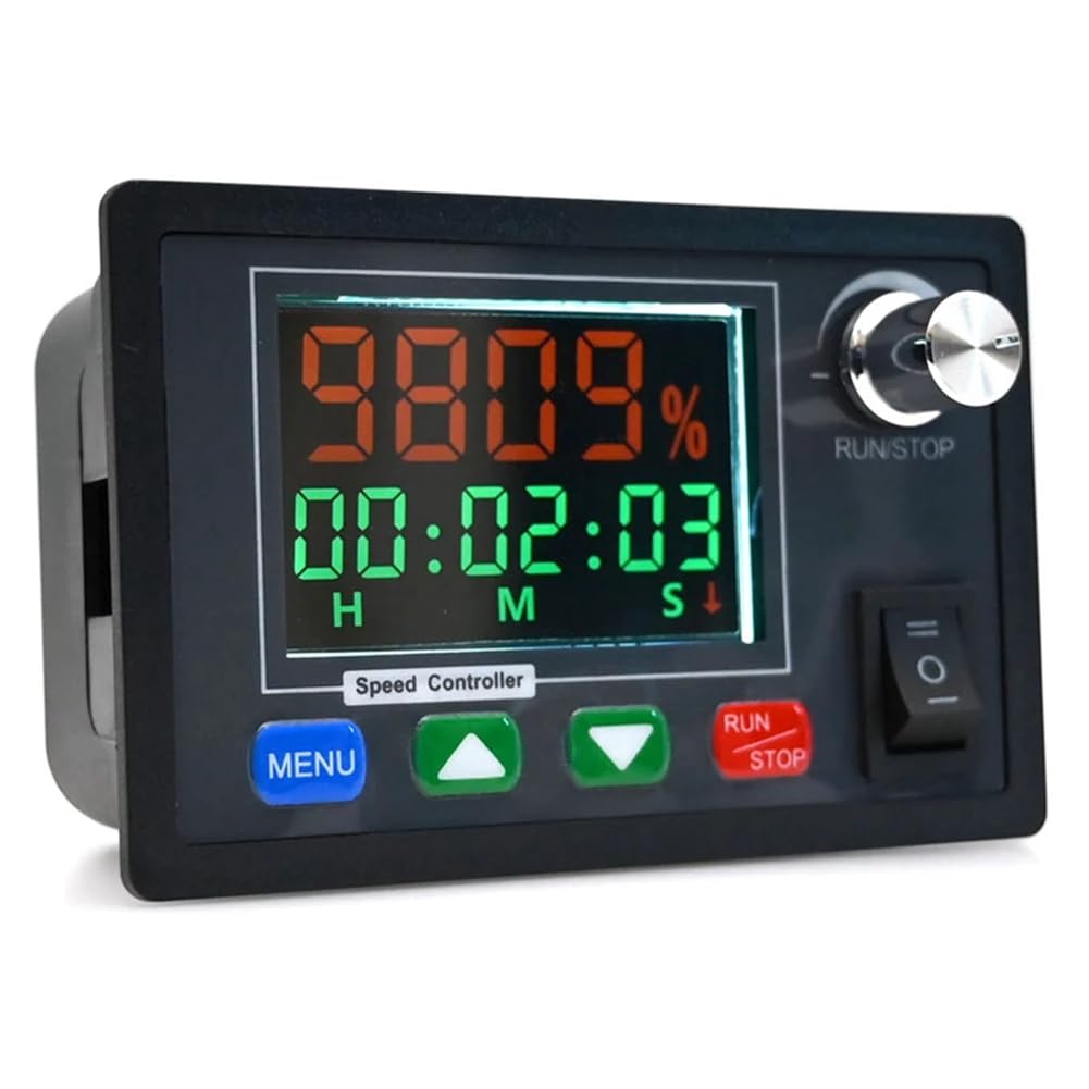 Controlador de Velocidad del Motor DC10-55V 40A PWM Control Remoto Inalámbrico Gobernador del Motor con Escobillas Regulador de Voltaje Inverso Positivo