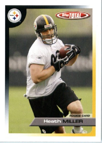 2005 Topps Total Football Rookie Card IN SCREWDOWN CASE #476 Heath Miller Mint
