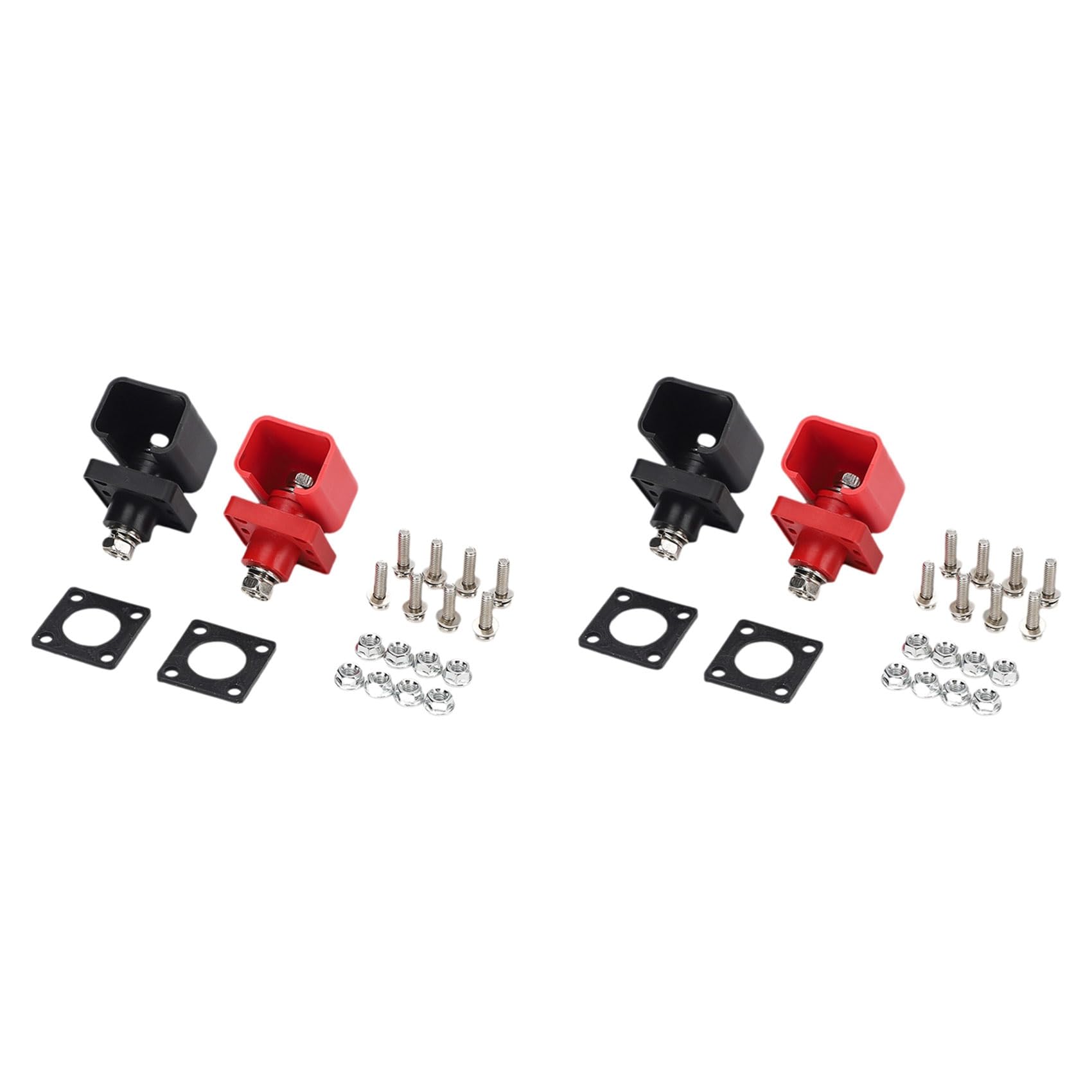 4pcs 200A Storage Lithium Battery Terminal High Current Lithium Battery Copper Terminal Connector
