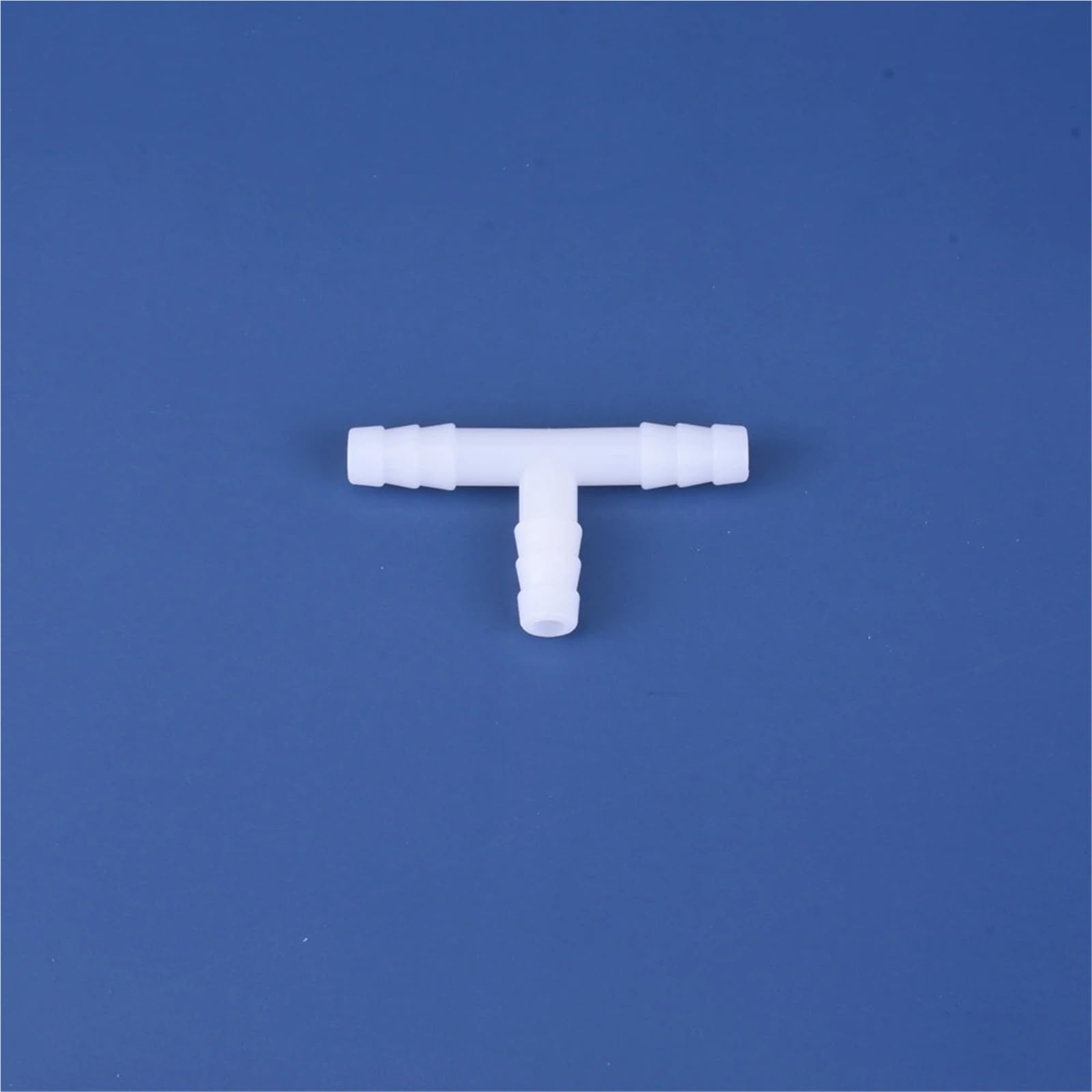 50 pz Raccordo 4~25mm PE Bianco Connettore a T Acquario Serbatoio Adattatore Pompa di Aria Tubo Pagoda Giunti Giardino Irrigazione tubi di acqua Connettori(4mm)