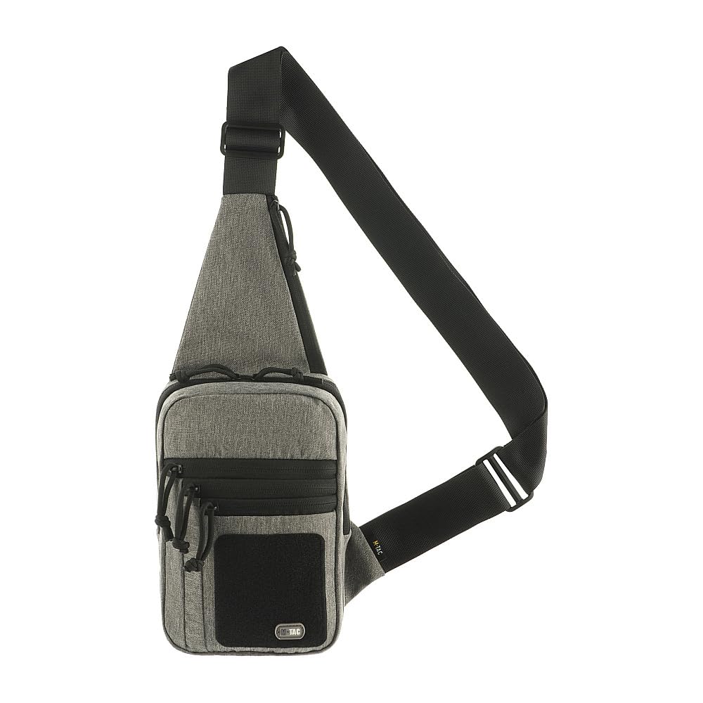 M-Tac EDC - Funda para pistola con cierre de , color negro, bolsillo oculto para arma con 5 compartimentos, ajuste universal para pistolas, color negro