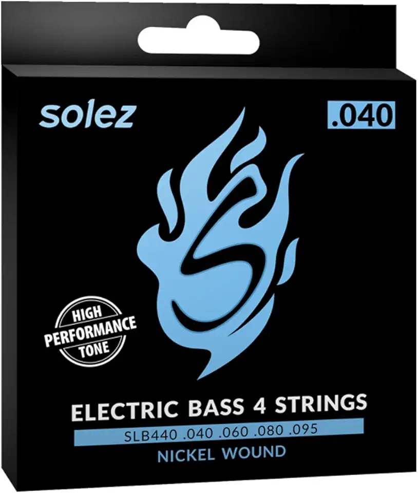 Encordoamento para Contrabaixo 4 cordas Solez 0,040 SLB440