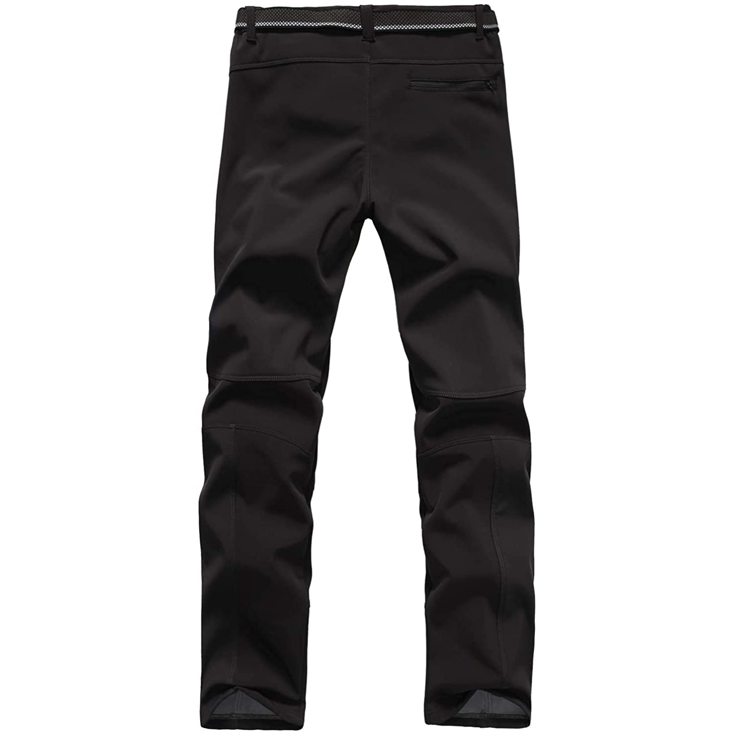 FLYGAGA Herren Wanderhose Softshellhose Warm Gefüttert Fleece Winterhose SkiHosen Snowboardhose Wasserdicht Winddicht Berghose Funktionshose Trekkinghose Outdoorhose Herbst Winter